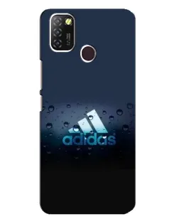 Чехол для Infinix Hot 10 Lite с картинкой «Adidas Water Drops»
