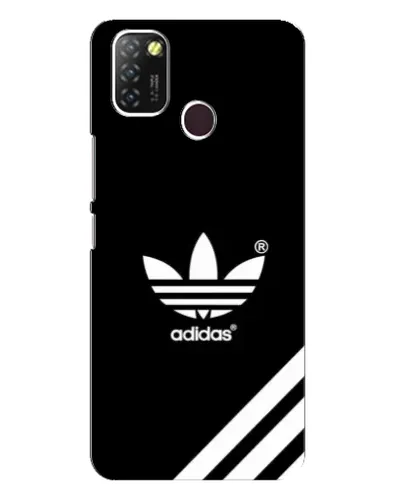 Чехол для Infinix Hot 10 Lite с картинкой «Adidas с диагональными полосами»