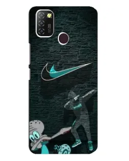 Чехол для Infinix Hot 10 Lite с картинкой «Спортивный арт Nike» Чехол для Infinix Hot 10 Lite с картинкой «Спортивный арт Nike»