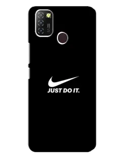 Чехол для Infinix Hot 10 Lite с картинкой «Минимализм от Nike» Чехол для Infinix Hot 10 Lite с картинкой «Минимализм от Nike»