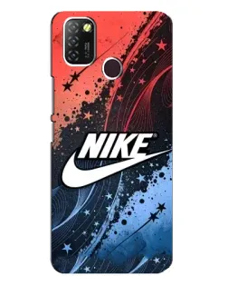 Чехол для Infinix Hot 10 Lite с картинкой «Градиентный принт Найк» Чехол для Infinix Hot 10 Lite с картинкой «Градиентный принт Найк»