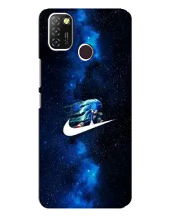 Чехол для Infinix Hot 10 Lite с картинкой «Звездный путь Nike» Чехол для Infinix Hot 10 Lite с картинкой «Звездный путь Nike»