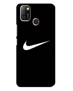 Чехол для Infinix Hot 10 Lite с картинкой «Минималистический Найк» Чехол для Infinix Hot 10 Lite с картинкой «Минималистический Найк»