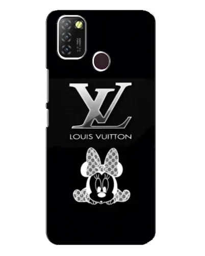 Чехол для Infinix Hot 10 Lite с картинкой «LV и Минни Маус»