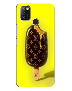 Чехол для Infinix Hot 10 Lite с картинкой «Мороженое от LV»