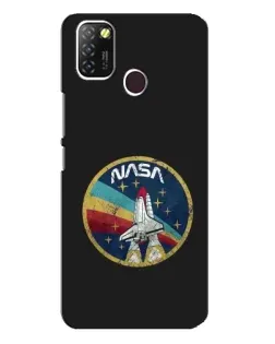 Чехол для Infinix Hot 10 Lite с картинкой «NASA — эмблема миссии» Чехол для Infinix Hot 10 Lite с картинкой «NASA — эмблема миссии»