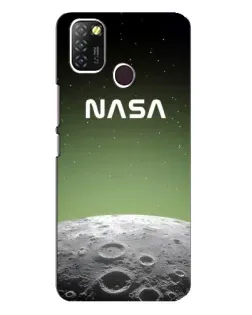 Чехол для Infinix Hot 10 Lite с картинкой «NASA — лунный градиент» Чехол для Infinix Hot 10 Lite с картинкой «NASA — лунный градиент»