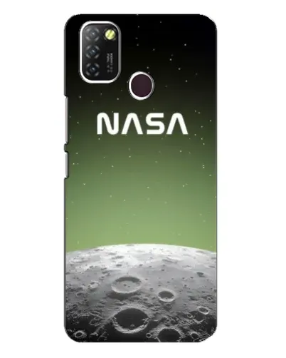 Чехол для Infinix Hot 10 Lite с картинкой «NASA — лунный градиент»