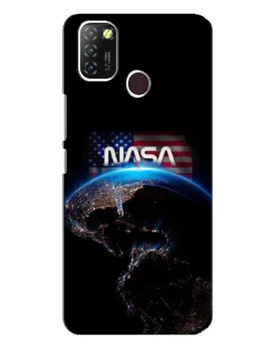 Чехол для Infinix Hot 10 Lite с картинкой «Земля из космоса NASA»