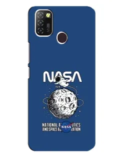 Чехол для Infinix Hot 10 Lite с картинкой «NASA — лунная миссия» Чехол для Infinix Hot 10 Lite с картинкой «NASA — лунная миссия»