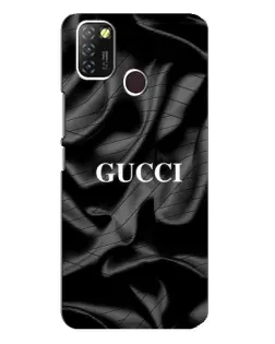Чехол для Infinix Hot 10 Lite с картинкой «Gucci — шелковые волны»