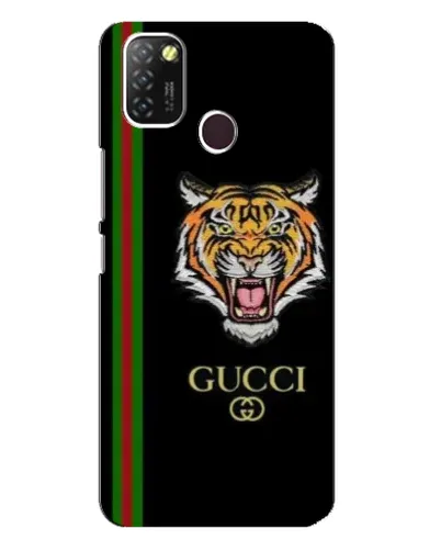 Чехол для Infinix Hot 10 Lite с картинкой «Тигр Gucci» Чехол для Infinix Hot 10 Lite с картинкой «Тигр Gucci»