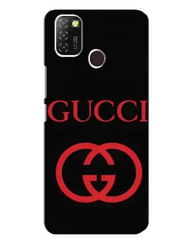Чехол для Infinix Hot 10 Lite с картинкой «Gucci — красный логотип» Чехол для Infinix Hot 10 Lite с картинкой «Gucci — красный логотип»