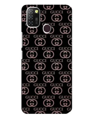 Чехол для Infinix Hot 10 Lite с картинкой «Классическая монограмма Gucci» Чехол для Infinix Hot 10 Lite с картинкой «Классическая монограмма Gucci»