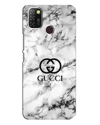 Чехол для Infinix Hot 10 Lite с картинкой «Gucci — мраморный шик» Чехол для Infinix Hot 10 Lite с картинкой «Gucci — мраморный шик»