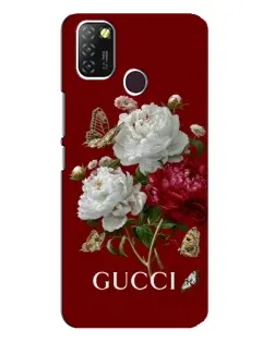 Чехол для Infinix Hot 10 Lite с картинкой «Gucci —  сад»