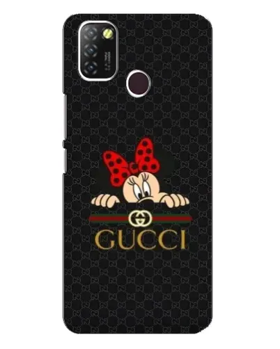 Чехол для Infinix Hot 10 Lite с картинкой «Минни Маус Gucci — черный» Чехол для Infinix Hot 10 Lite с картинкой «Минни Маус Gucci — черный»