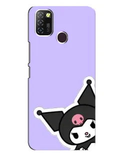 Чехол для Infinix Hot 10 Lite с картинкой «Забавная Kuromi»