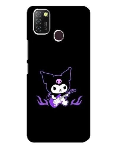 Чехол для Infinix Hot 10 Lite с картинкой «Электрическая Kuromi»