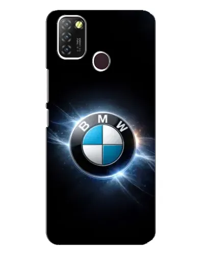 Чехол для Infinix Hot 10 Lite с картинкой «BMW — неоновое сияние» Чехол для Infinix Hot 10 Lite с картинкой «BMW — неоновое сияние»