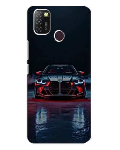 Чехол для Infinix Hot 10 Lite с картинкой «BMW на мокрой дороге» Чехол для Infinix Hot 10 Lite с картинкой «BMW на мокрой дороге»