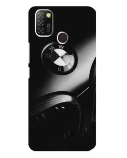 Чехол для Infinix Hot 10 Lite с картинкой «Эмблема BMW — макро»