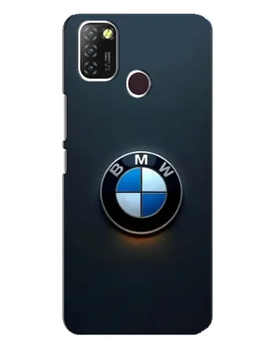 Чехол для Infinix Hot 10 Lite с картинкой «Логотип BMW — минимализм» Чехол для Infinix Hot 10 Lite с картинкой «Логотип BMW — минимализм»