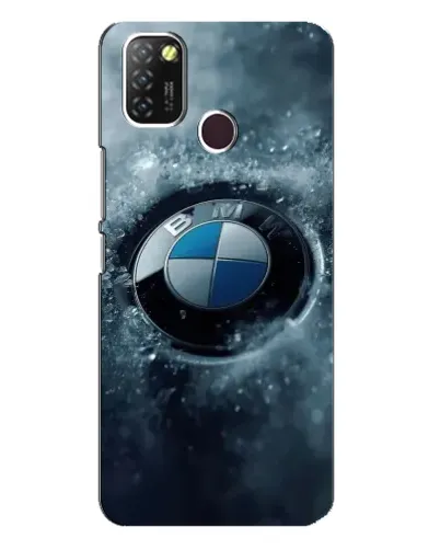Чехол для Infinix Hot 10 Lite с картинкой «Логотип BMW — лед» Чехол для Infinix Hot 10 Lite с картинкой «Логотип BMW — лед»