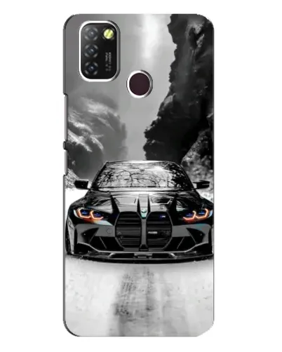 Чехол для Infinix Hot 10 Lite с картинкой «BMW — акварельный дрифт» Чехол для Infinix Hot 10 Lite с картинкой «BMW — акварельный дрифт»