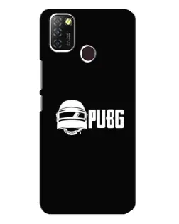 Чехол для Infinix Hot 10 Lite с картинкой «PUBG — классический лого»