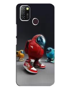 Чехол для Infinix Hot 10 Lite с картинкой «Among Us — 3D стиль» Чехол для Infinix Hot 10 Lite с картинкой «Among Us — 3D стиль»