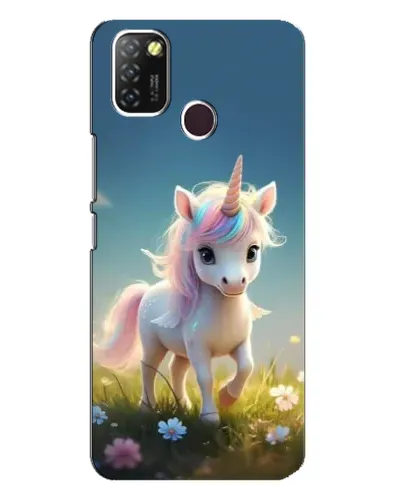 Чехол для Infinix Hot 10 Lite с картинкой «Единорог на поляне» Чехол для Infinix Hot 10 Lite с картинкой «Единорог на поляне»