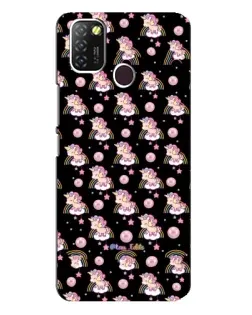 Чехол для Infinix Hot 10 Lite с картинкой «Magic Unicorn паттерн»