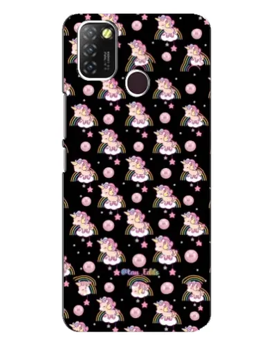 Чехол для Infinix Hot 10 Lite с картинкой «Magic Unicorn паттерн» Чехол для Infinix Hot 10 Lite с картинкой «Magic Unicorn паттерн»