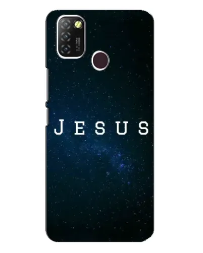Чехол для Infinix Hot 10 Lite с картинкой «Звездное небо Jesus»