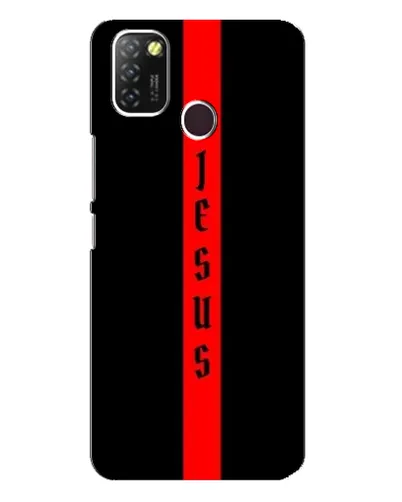 Чехол для Infinix Hot 10 Lite с картинкой «Красная линия веры»