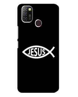 Чехол для Infinix Hot 10 Lite с картинкой «Классический Jesus»