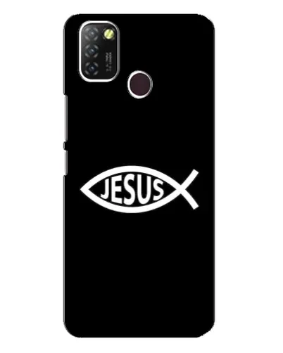 Чехол для Infinix Hot 10 Lite с картинкой «Классический Jesus»