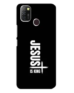 Чехол для Infinix Hot 10 Lite с картинкой «Вертикаль веры Jesus»