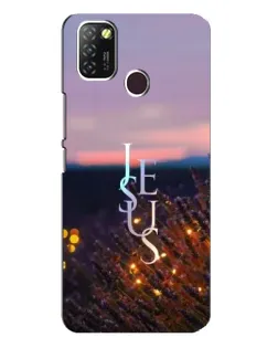 Чехол для Infinix Hot 10 Lite с картинкой «Свет Божий ночью»