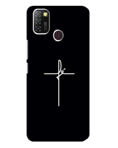 Чехол для Infinix Hot 10 Lite с картинкой «Тонкий крест» Чехол для Infinix Hot 10 Lite с картинкой «Тонкий крест»
