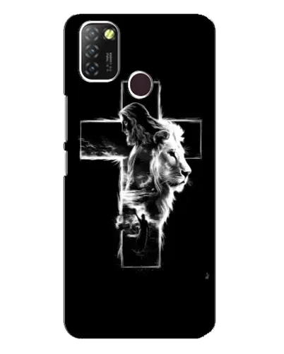 Чехол для Infinix Hot 10 Lite с картинкой «Сияющий крест Jesus» Чехол для Infinix Hot 10 Lite с картинкой «Сияющий крест Jesus»