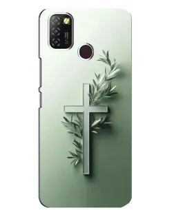 Чехол для Infinix Hot 10 Lite с картинкой «Оливковая ветвь»