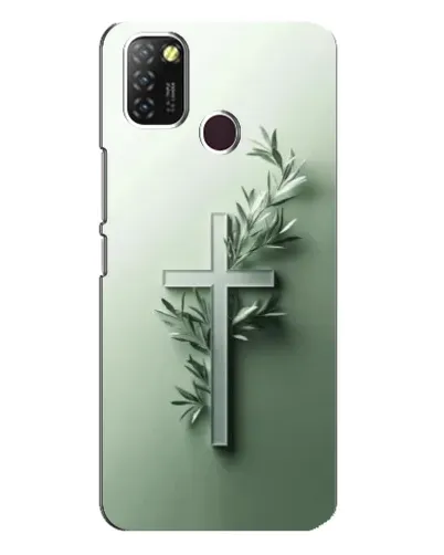 Чехол для Infinix Hot 10 Lite с картинкой «Оливковая ветвь» Чехол для Infinix Hot 10 Lite с картинкой «Оливковая ветвь»