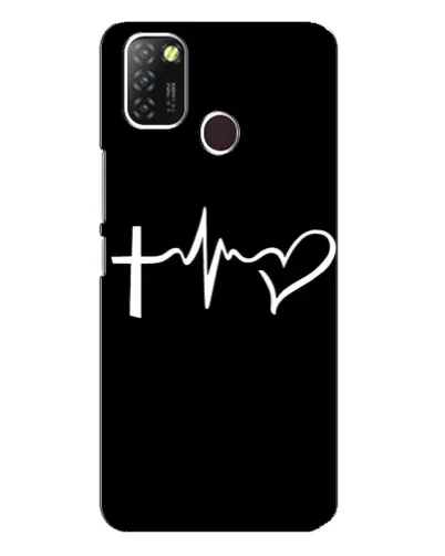Чехол для Infinix Hot 10 Lite с картинкой «Пульс веры» Чехол для Infinix Hot 10 Lite с картинкой «Пульс веры»