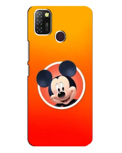 Чехол для Infinix Hot 10 Lite с картинкой «Mickey в круге»
