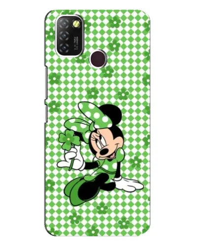 Чехол для Infinix Hot 10 Lite с картинкой «Mickey в клетку»