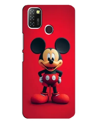 Чехол для Infinix Hot 10 Lite с картинкой «Mickey в полный рост»