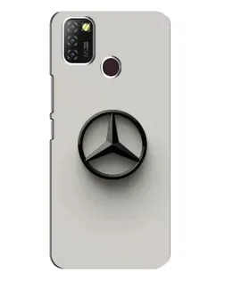 Чехол для Infinix Hot 10 Lite с картинкой «Mercedes Maybach стиль»