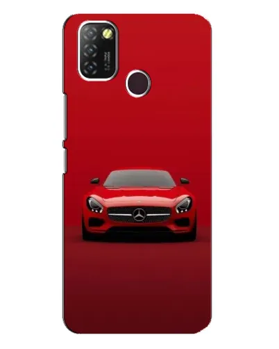 Чехол для Infinix Hot 10 Lite с картинкой «Красный Mercedes AMG» Чехол для Infinix Hot 10 Lite с картинкой «Красный Mercedes AMG»